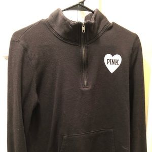 VICTORIA SECRET BLACK SWEATSHIRT